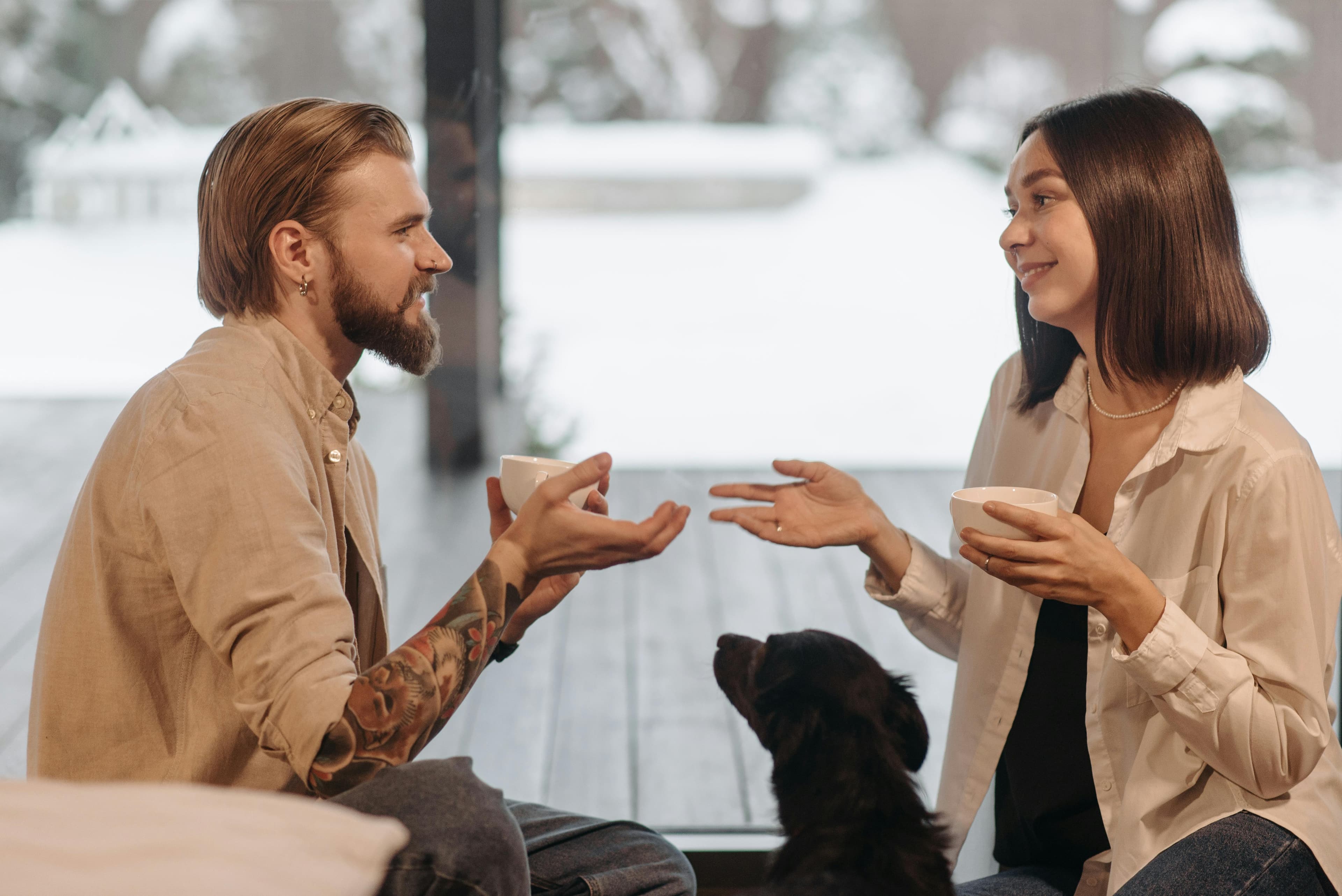When Words Meet Love: Mercury and Venus in Synastry